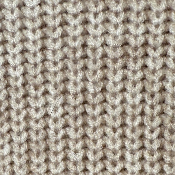 Ann Taylor | Shawl Collar Coatigan Open Front Oatmeal Knit Relaxed Cardigan - Picture 11 of 15